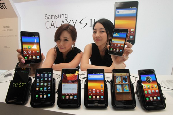 Samsung Galaxy SII Samsung Galaxy S 2   will be available to 120 countries in 140 carriers