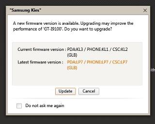 Official Philippine Samsung Galaxy S2 Android Ice Cream Sandwich LP7 update now at Kies